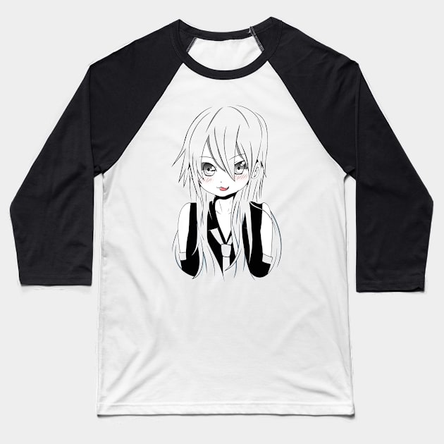 Cute Anime Baseball T-Shirt by bobyberto